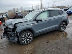 Salvage cars for sale at Montreal Est, QC auction: 2022 Volkswagen Taos Highline