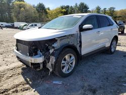 Salvage cars for sale at Mendon, MA auction: 2016 Ford Edge SEL