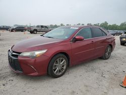 Salvage cars for sale at Houston, TX auction: 2015 Toyota Camry LE