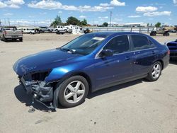 Salvage cars for sale at Nampa, ID auction: 2004 Honda Accord EX