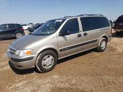 Salvage cars for sale at auction: 2001 Chevrolet Venture