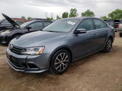 Salvage cars for sale from Copart Elgin, IL: 2017 Volkswagen Jetta SE