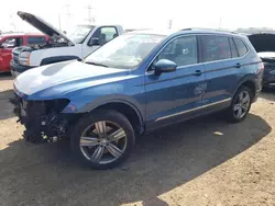 Volkswagen salvage cars for sale: 2018 Volkswagen Tiguan SEL Premium