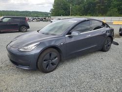 Salvage cars for sale from Copart Concord, NC: 2020 Tesla Model 3