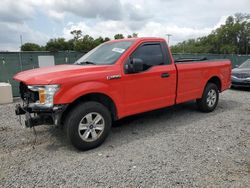 Salvage cars for sale at Riverview, FL auction: 2019 Ford F150