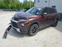 Salvage cars for sale at Candia, NH auction: 2022 Chevrolet Trailblazer LT