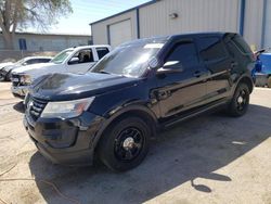 Ford salvage cars for sale: 2017 Ford Explorer Police Interceptor