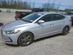 Salvage cars for sale from Copart Leroy, NY: 2018 Hyundai Elantra SEL