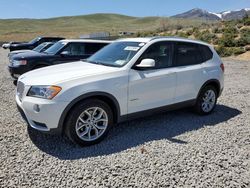Salvage cars for sale at Reno, NV auction: 2013 BMW X3 XDRIVE28I