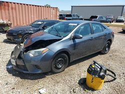 Salvage cars for sale at Hueytown, AL auction: 2016 Toyota Corolla L