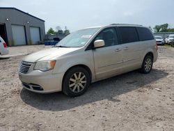 Salvage cars for sale at Central Square, NY auction: 2013 Chrysler Town & Country Touring