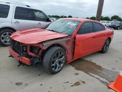 Salvage cars for sale from Copart Grand Prairie, TX: 2015 Dodge Charger SXT