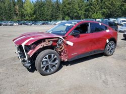 Salvage cars for sale at Graham, WA auction: 2022 Ford Mustang MACH-E Premium