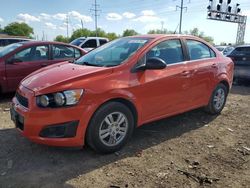 Chevrolet salvage cars for sale: 2013 Chevrolet Sonic LT