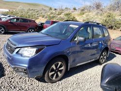 Salvage cars for sale at Reno, NV auction: 2017 Subaru Forester 2.5I