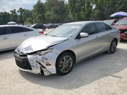 Salvage cars for sale at Ocala, FL auction: 2017 Toyota Camry LE