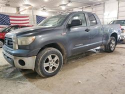 Salvage cars for sale from Copart Columbia, MO: 2007 Toyota Tundra Double Cab SR5