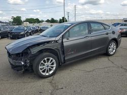 Salvage cars for sale at Moraine, OH auction: 2019 Ford Fusion SE