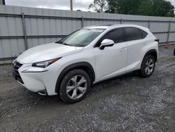 Salvage cars for sale at Gastonia, NC auction: 2017 Lexus NX 200T Base
