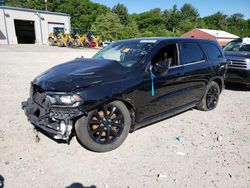 Salvage cars for sale from Copart Mendon, MA: 2017 Dodge Durango R/T