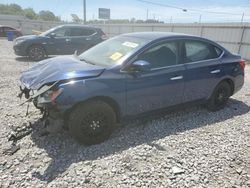 Salvage cars for sale from Copart Hueytown, AL: 2017 Nissan Sentra S