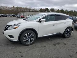 Salvage cars for sale at Exeter, RI auction: 2015 Nissan Murano S