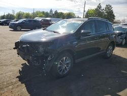Salvage cars for sale at Denver, CO auction: 2017 Toyota Rav4 HV LE