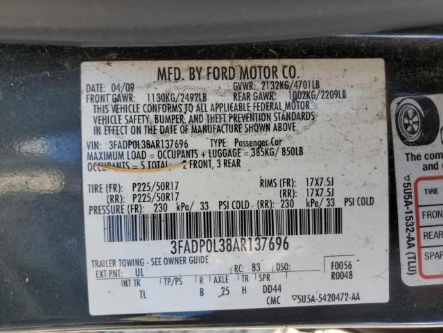 2010 Ford Fusion Hybrid