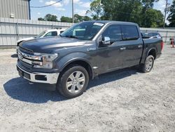 Salvage cars for sale at Gastonia, NC auction: 2018 Ford F150 Supercrew