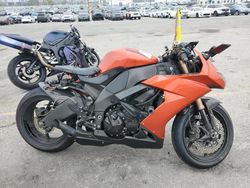 Salvage motorcycles for sale at Colton, CA auction: 2009 Kawasaki ZX1000 E