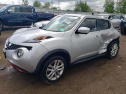 Salvage cars for sale from Copart Elgin, IL: 2016 Nissan Juke S