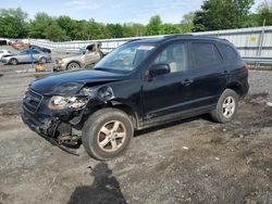 Salvage cars for sale from Copart Grantville, PA: 2007 Hyundai Santa FE GLS