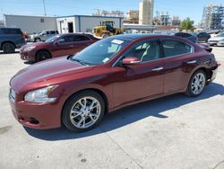 Salvage cars for sale at New Orleans, LA auction: 2012 Nissan Maxima S