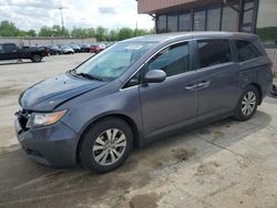 Salvage cars for sale from Copart Fort Wayne, IN: 2015 Honda Odyssey EX