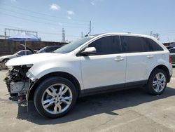 Salvage cars for sale at Wilmington, CA auction: 2013 Ford Edge SEL