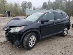 Salvage cars for sale from Copart West Warren, MA: 2014 Honda CR-V EX