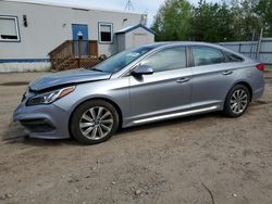 Salvage cars for sale at Lyman, ME auction: 2016 Hyundai Sonata Sport