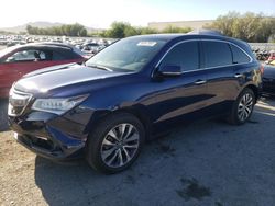 Acura mdx Technology Vehiculos salvage en venta: 2015 Acura MDX Technology