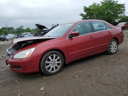 Salvage cars for sale from Copart Baltimore, MD: 2007 Honda Accord EX