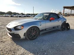 Salvage cars for sale at Homestead, FL auction: 2018 Fiat 124 Spider Classica