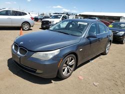 Salvage cars for sale at Brighton, CO auction: 2010 BMW 528 I