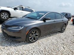 Salvage cars for sale from Copart Temple, TX: 2016 Chrysler 200 S