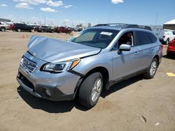 Vehiculos salvage en venta de Copart Brighton, CO: 2017 Subaru Outback 2.5I Premium