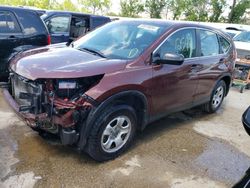 Salvage cars for sale from Copart Bridgeton, MO: 2015 Honda CR-V LX