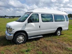 Ford Econoline e350 Super Duty salvage cars for sale: 2002 Ford Econoline E350 Super Duty Van