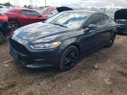 Salvage cars for sale at Elgin, IL auction: 2015 Ford Fusion SE