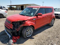 Salvage cars for sale at Temple, TX auction: 2017 KIA Soul +