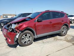 Salvage cars for sale at auction: 2018 Toyota Rav4 LE