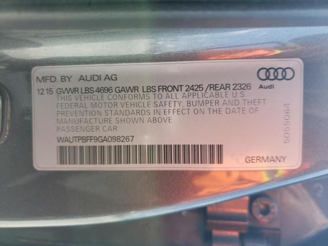 2016 Audi A3 E-TRON Premium Plus