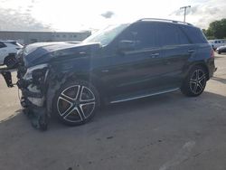 Salvage cars for sale at Wilmer, TX auction: 2018 Mercedes-Benz GLE 43 AMG